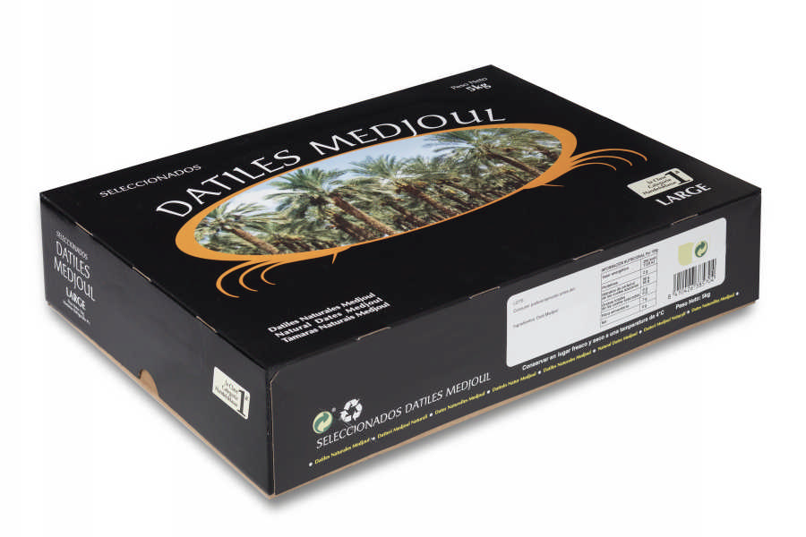 Medjoul dated - selected dates5 kg private label black